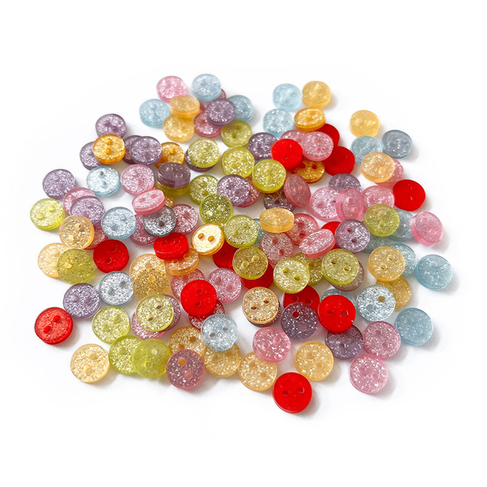 Resin buttons