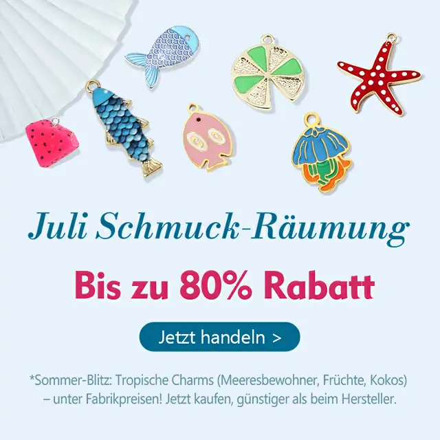 Schmuckabverkauf bis zu 80 % reduziert