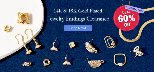 Gold plated hot sale jewelry supplies