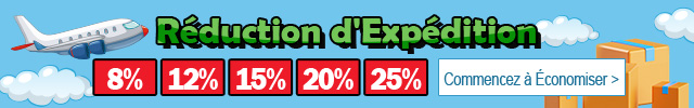 Réduction d'Expédition
