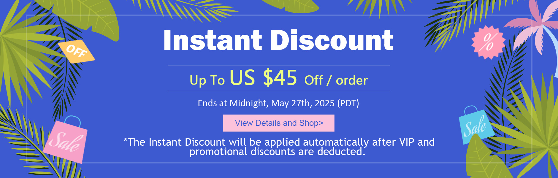 Instant Discount