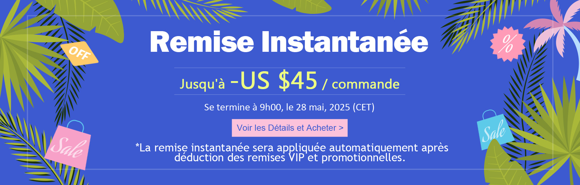 Remise Instantanée