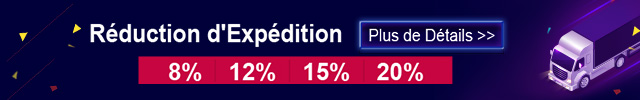 Réduction d'Expédition