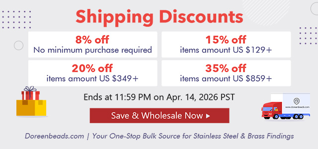 Shipping Discount up to 35% off