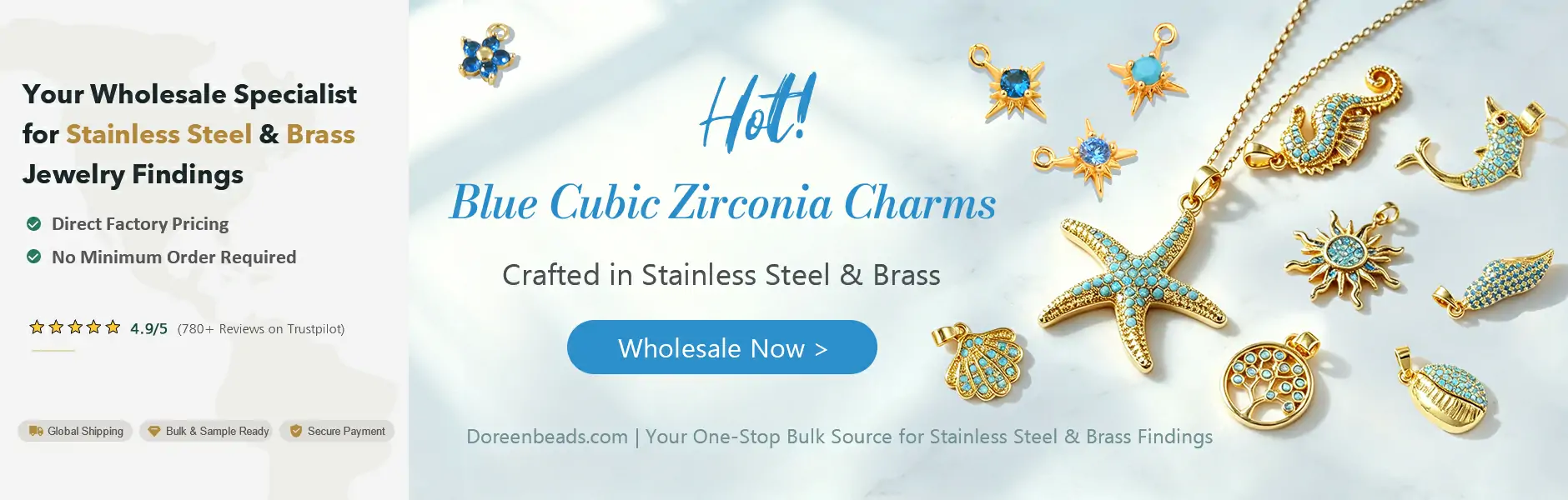 Blue Cubic Zirconia