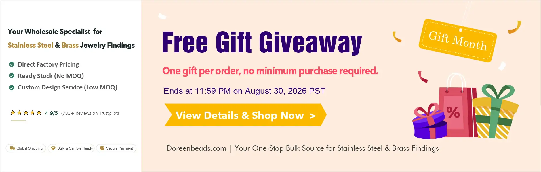Gift Month Free Gift Giveaway