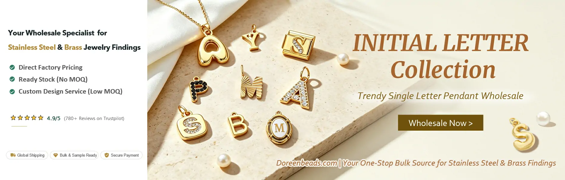  INITIAL LETTER Charms 