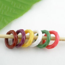 15 Mixte Marqueurs Anneaux en Acrylqiue 11mm