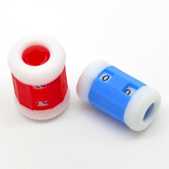 4Paires Compteurs de Rang 23mmx13mm   23mmx16mm