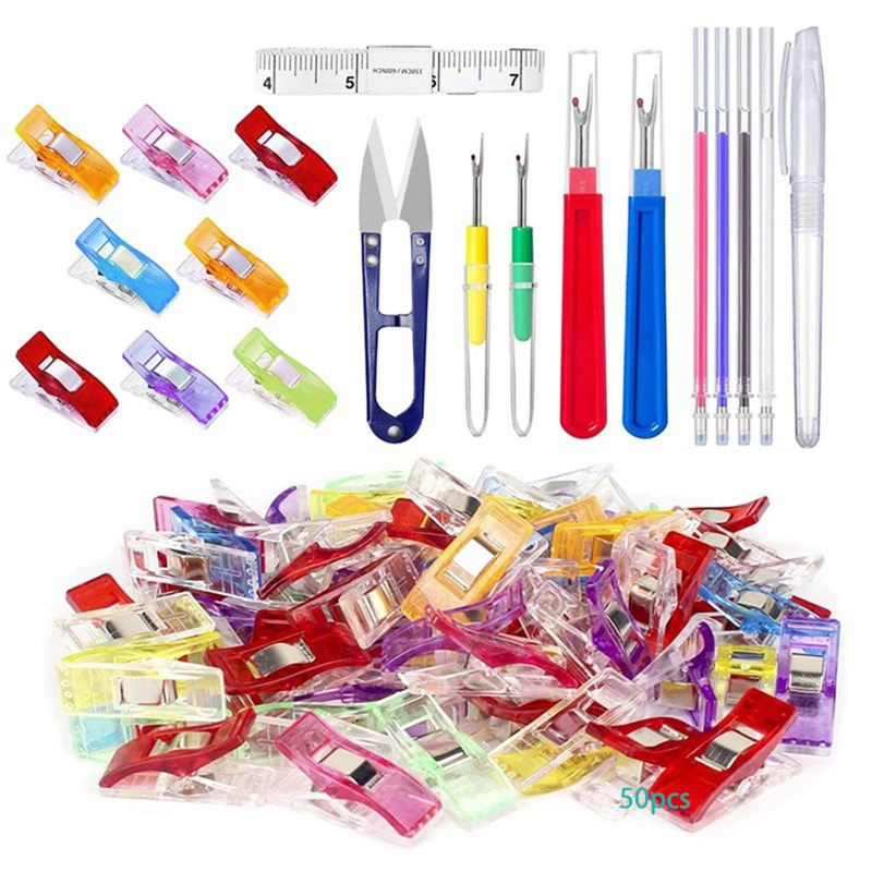 Kit de Suppression de Fil pour Découd-vite Outils de Couture Faits à la Main en Plastique Pince Ciseaux Multicolore 1 Kit