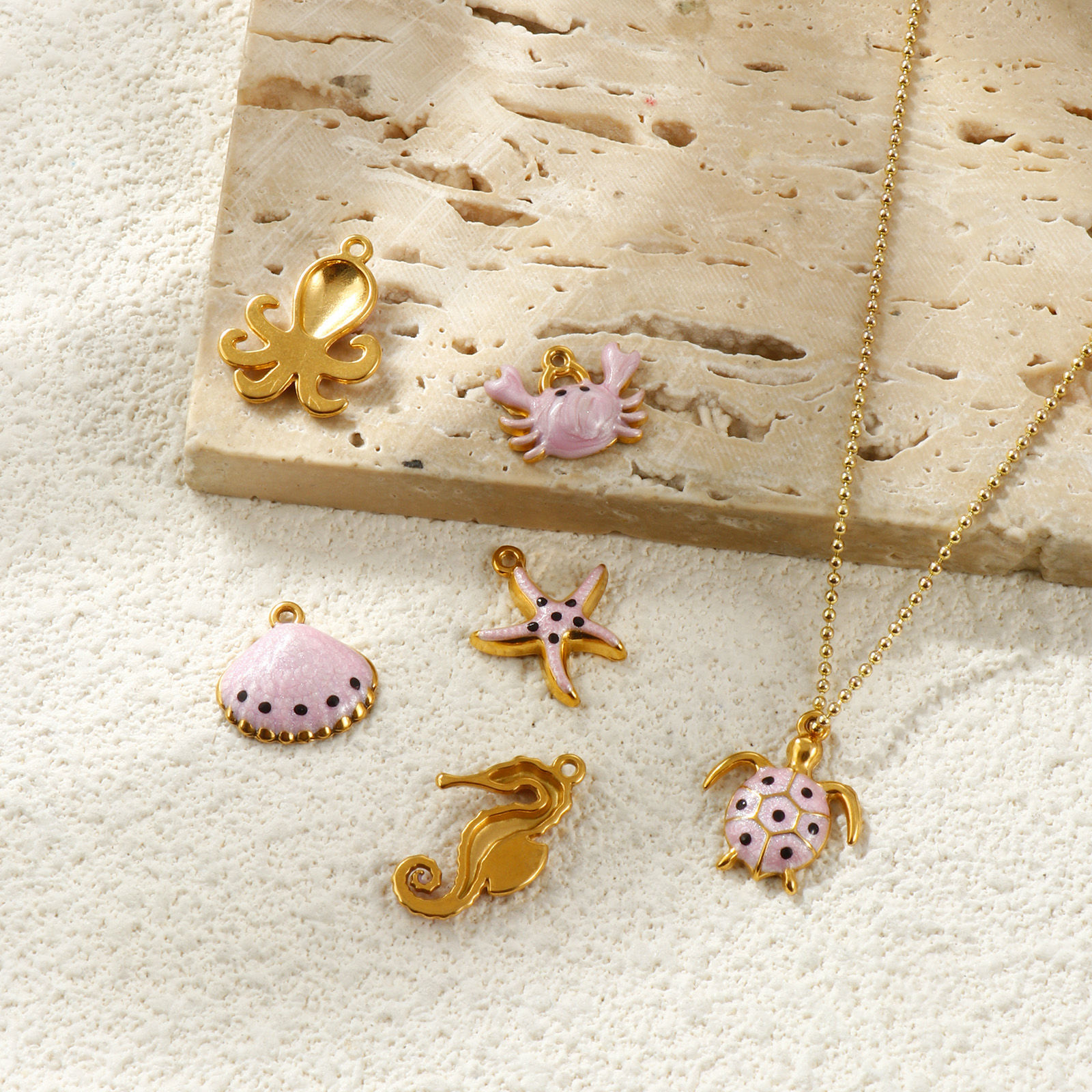 Pink macarons with soft texture - representing dusty rose pendant inspiration