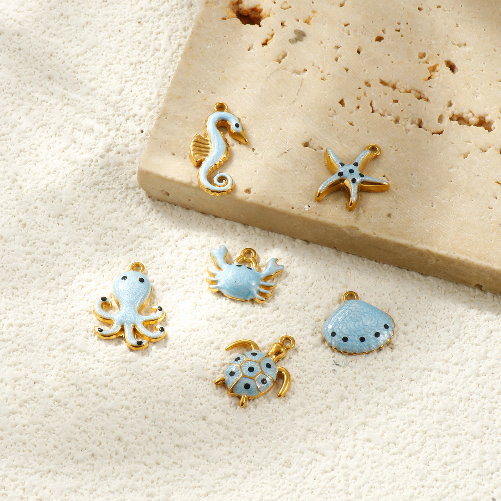 Blue and lavender macarons - haze blue and lavender tones