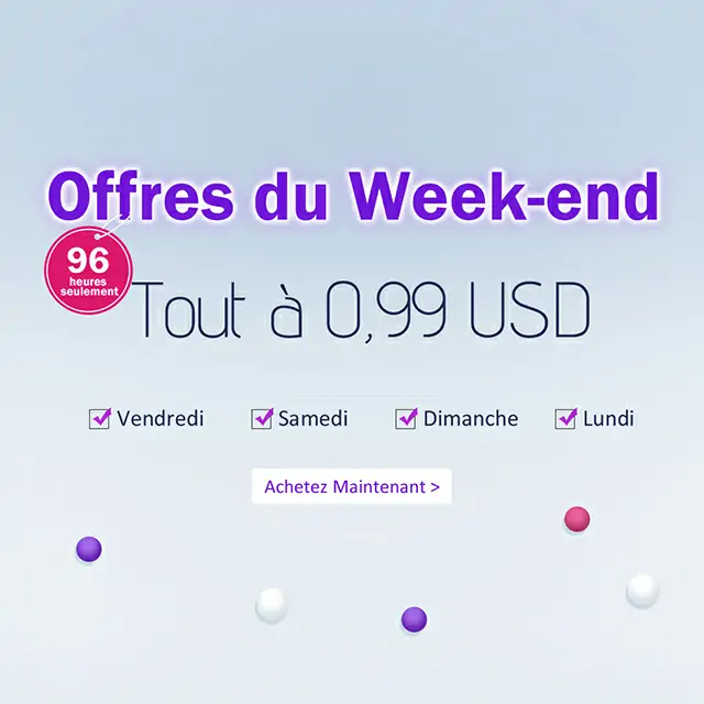 Offre du Weekend